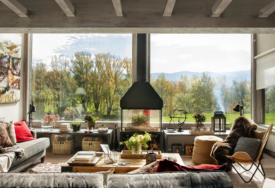 Горная хижина в городском стиле Горная хижина в городском стиле