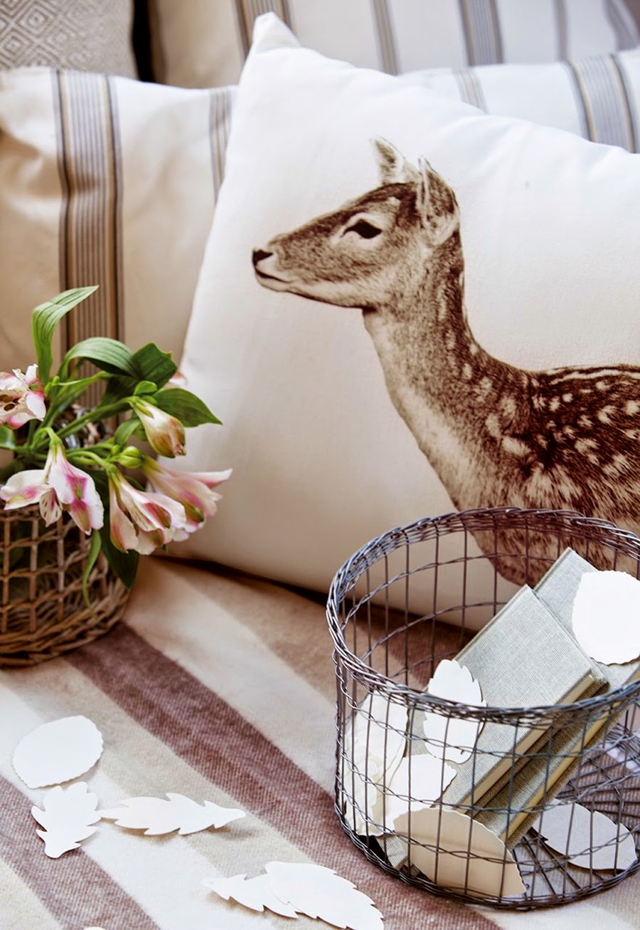 подушка с олененком подушка с олененком