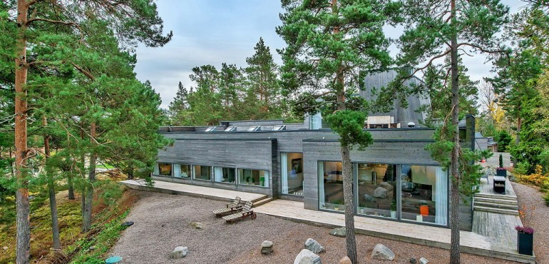 Дом, который сливается с пейзажем