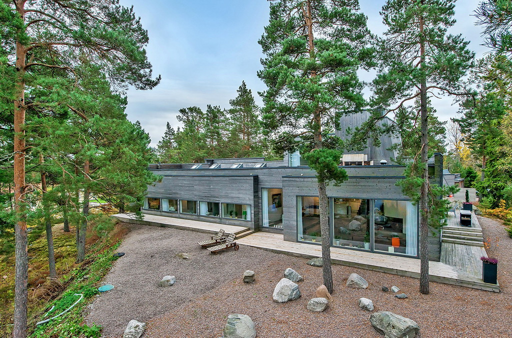 Дом, который сливается с пейзажем Дом, который сливается с пейзажем