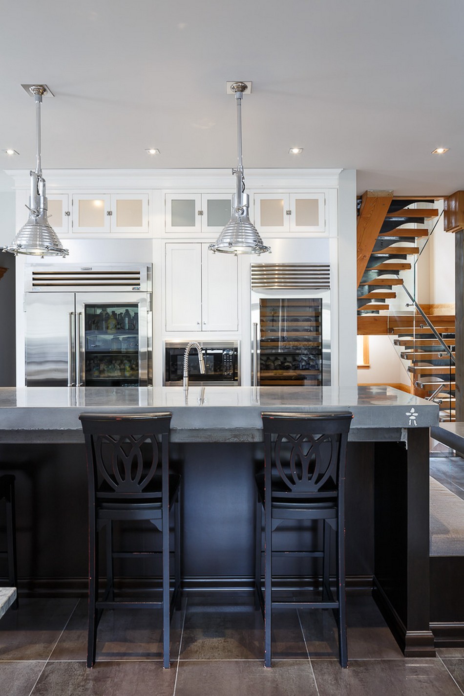 кухня с барной стойкой кухня с барной стойкой