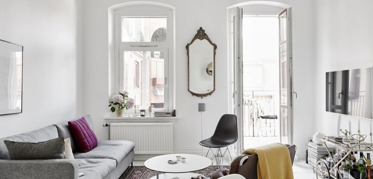 Красивый интерьер квартиры от Entrance