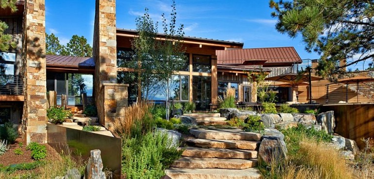 Загородный дом с потрясающими видами