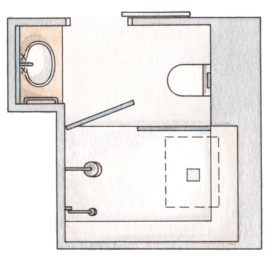 проекты ванных комнат