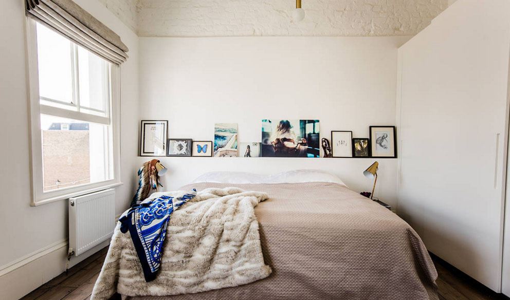 белые спальни