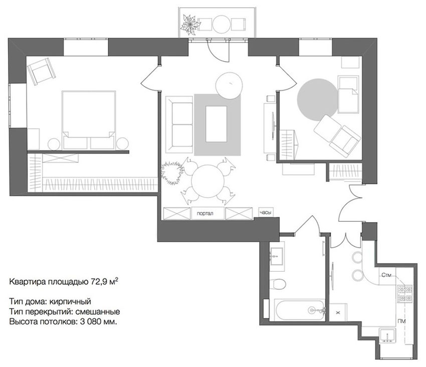 планировка трехкомнатной квартиры планировка трехкомнатной квартиры