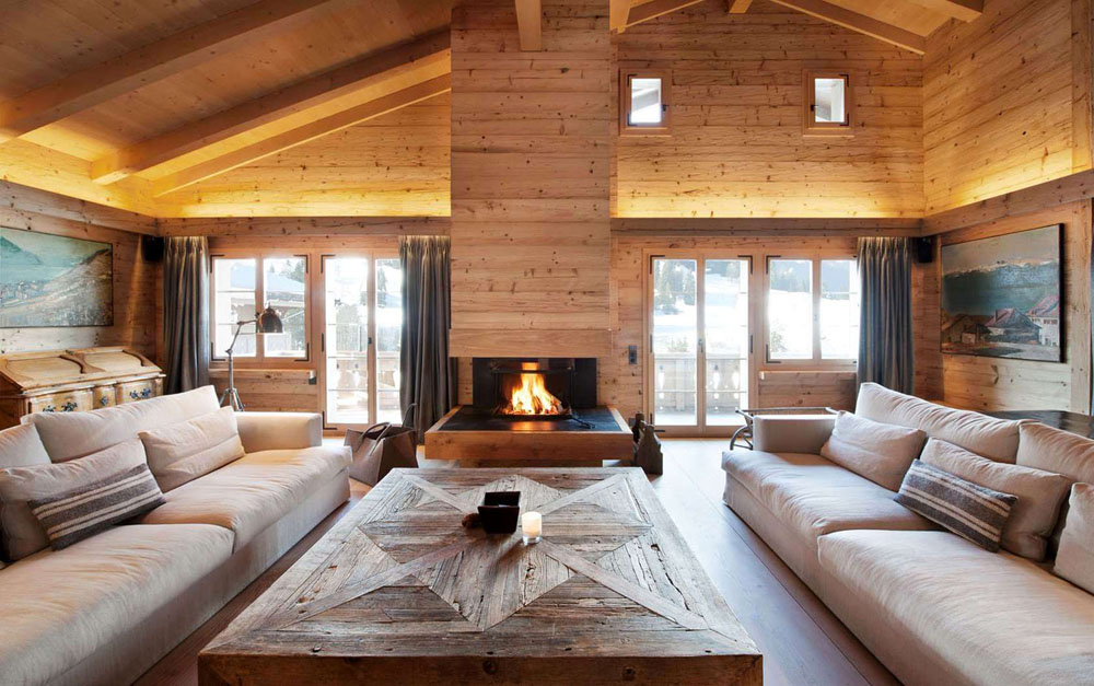 интерьер дома в стиле шале интерьер дома в стиле шале