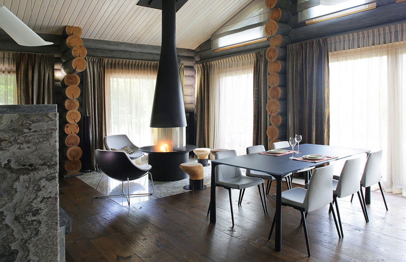 интерьер загородного деревянного дома интерьер загородного деревянного дома