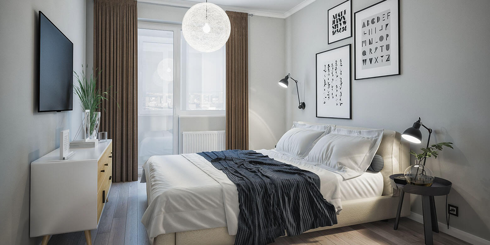 шторы фото в спальню