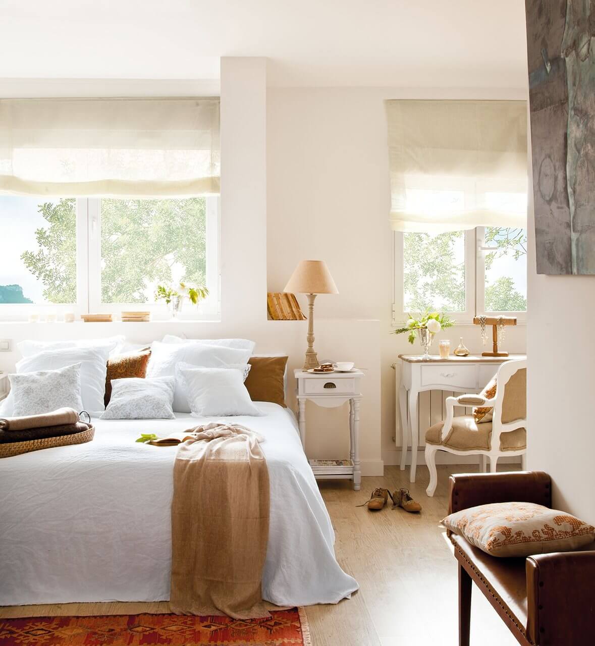 штори у спальню