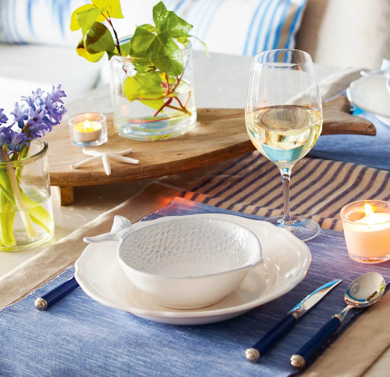 летняя сервировка стола