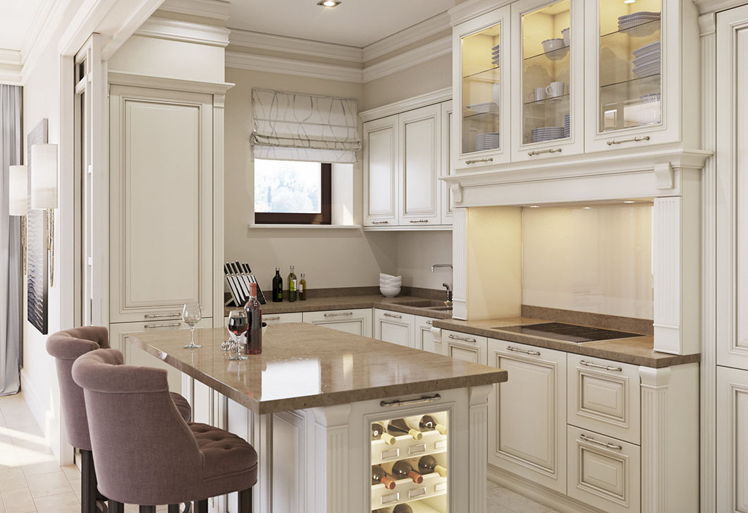 красивая кухня