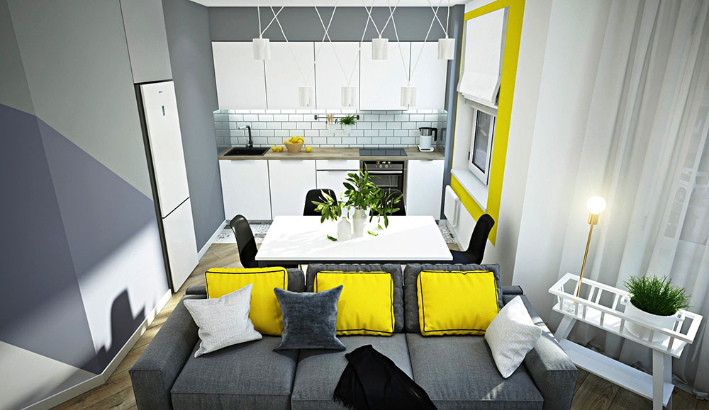 дизайн кухни маленькой площади
