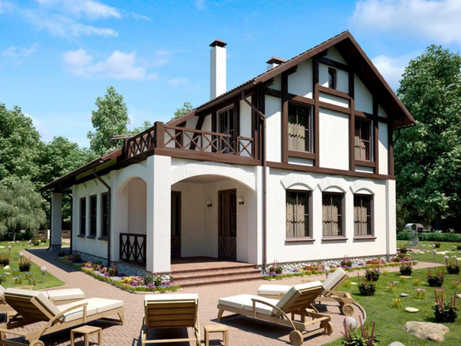 отделка фасада дома