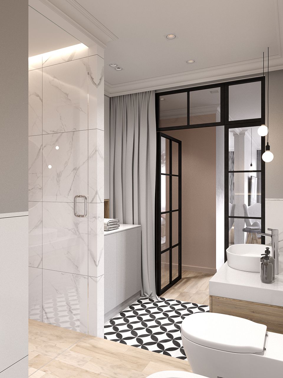 дизайн ванной комнаты