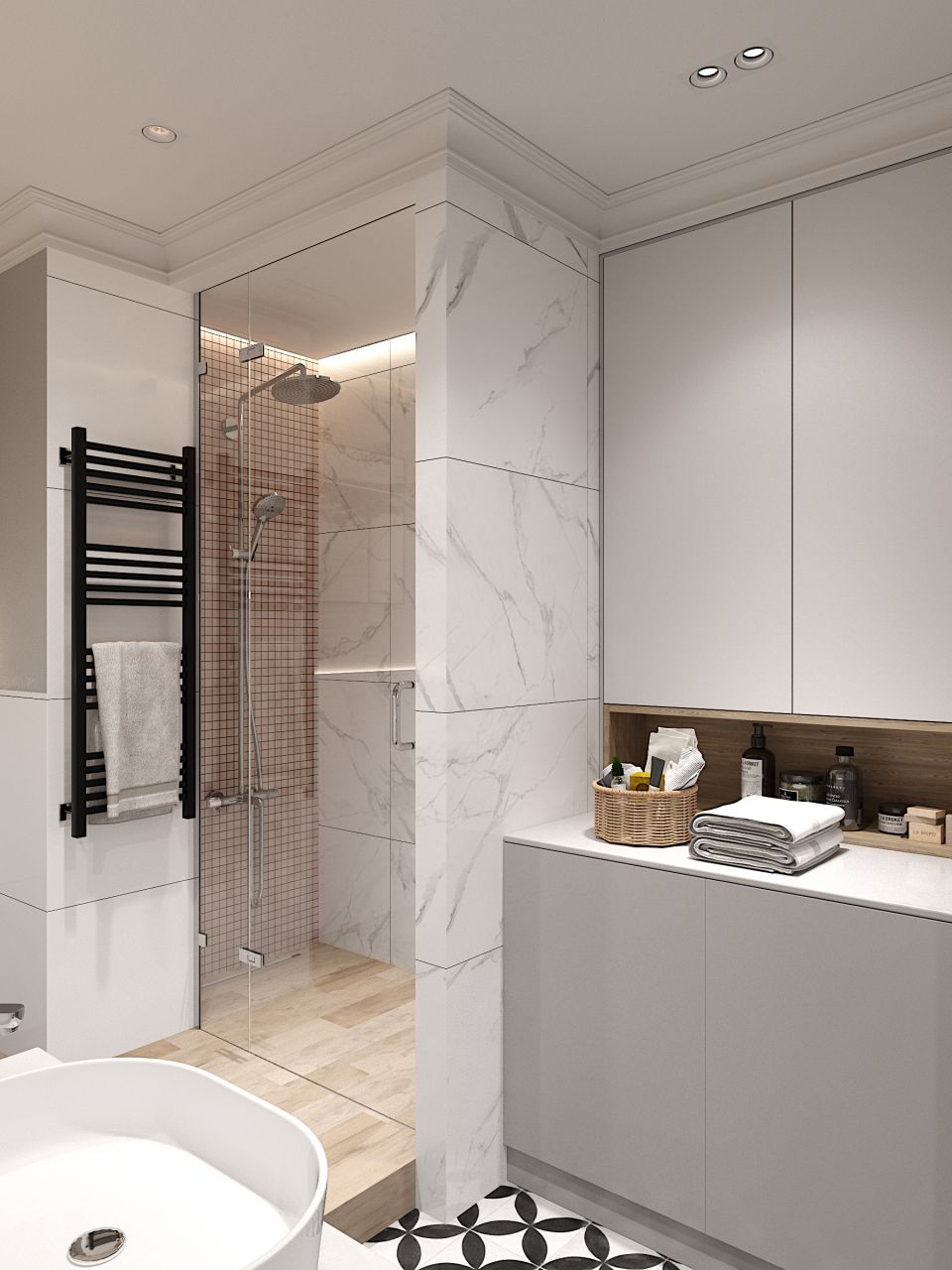 интерьер ванной комнаты фото