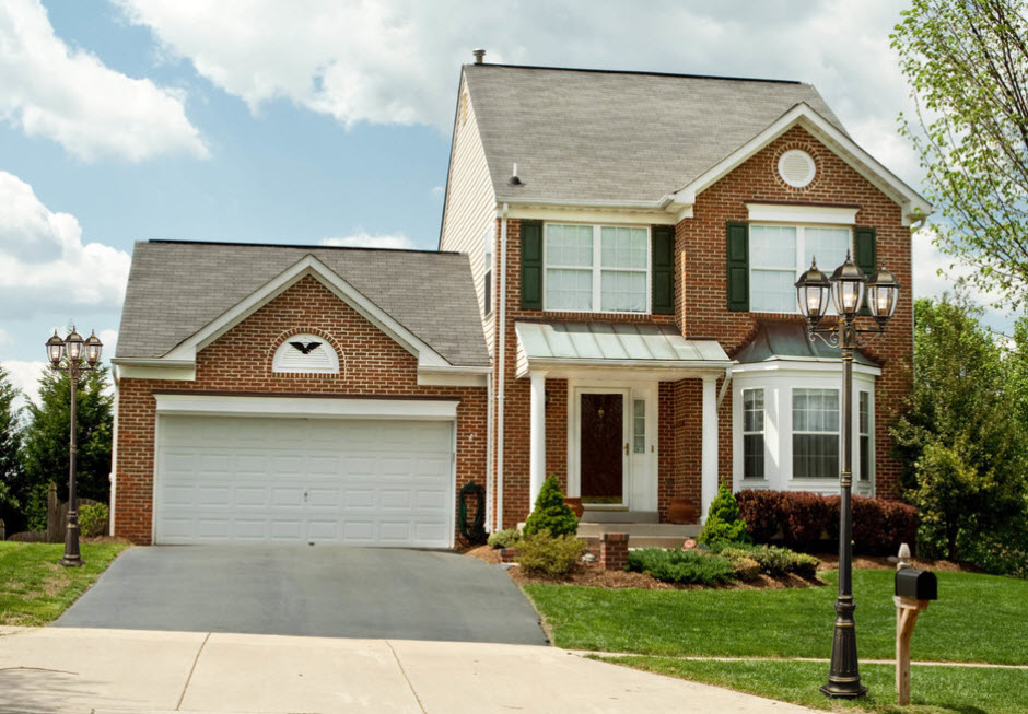 отделка фасада частного дома