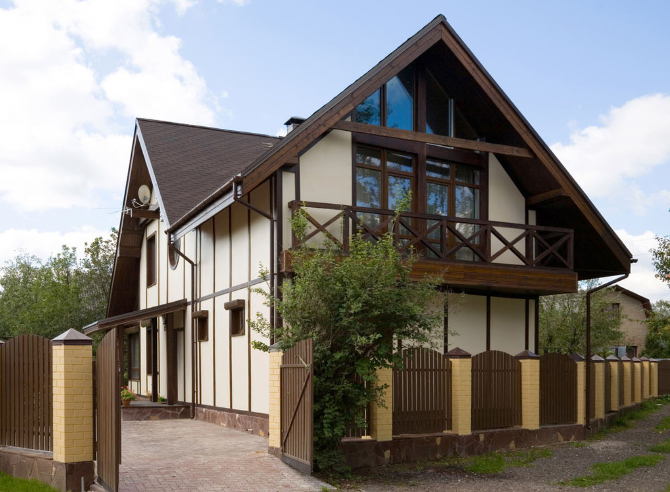 наружная отделка дома