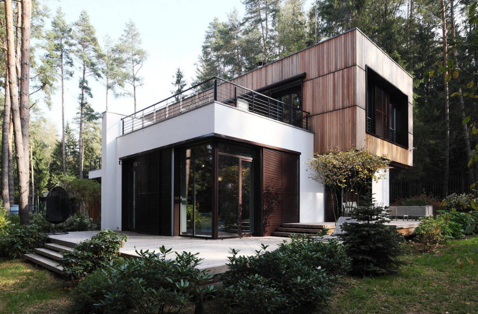 современный дом