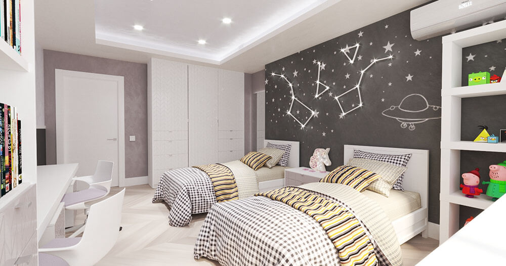 дизайн детской комнаты