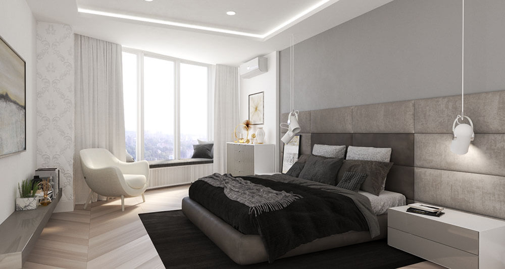 современная спальня