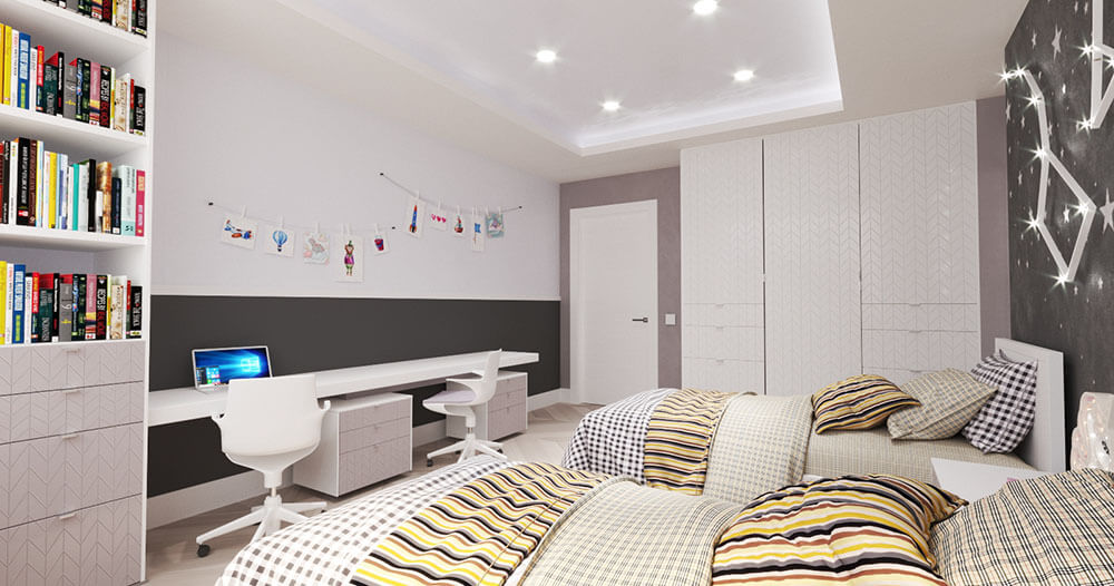 детская для двоих детей