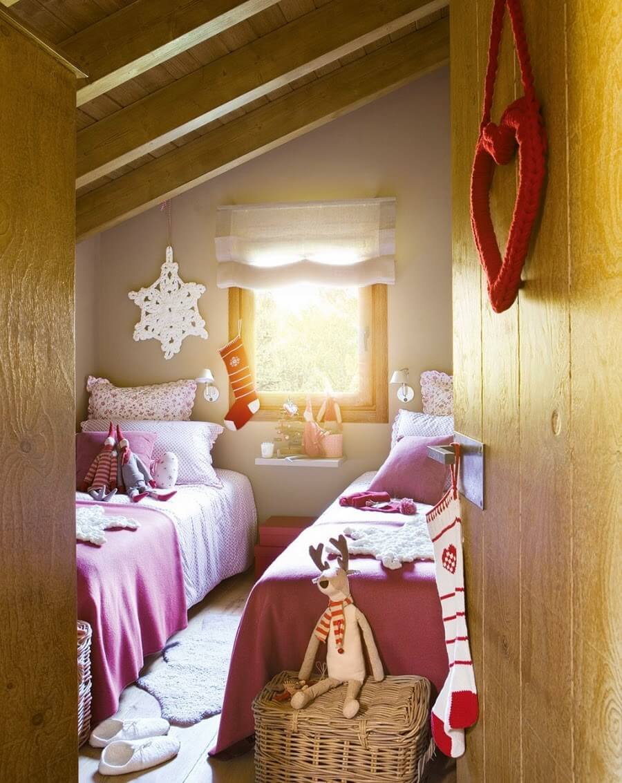 детская на мансарде детская на мансарде