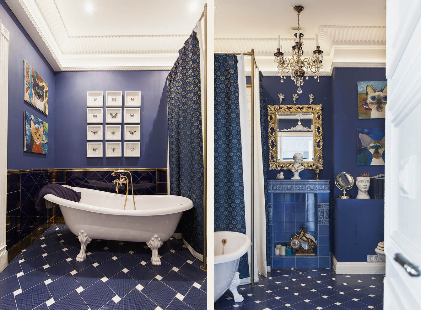 Интерьер ванной комнаты