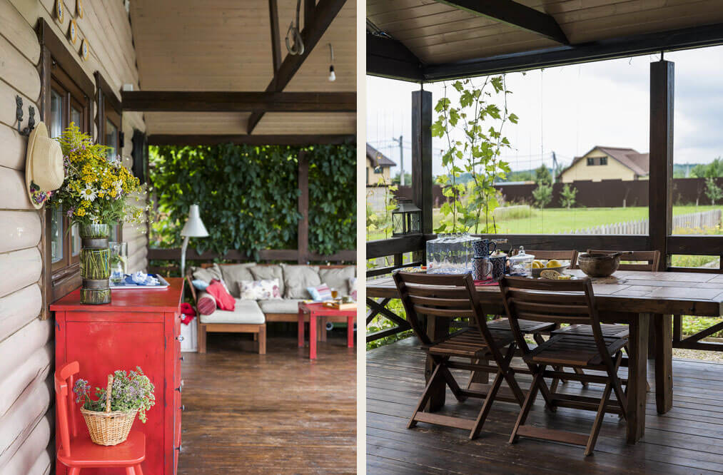 Красивая терраса Красивая терраса