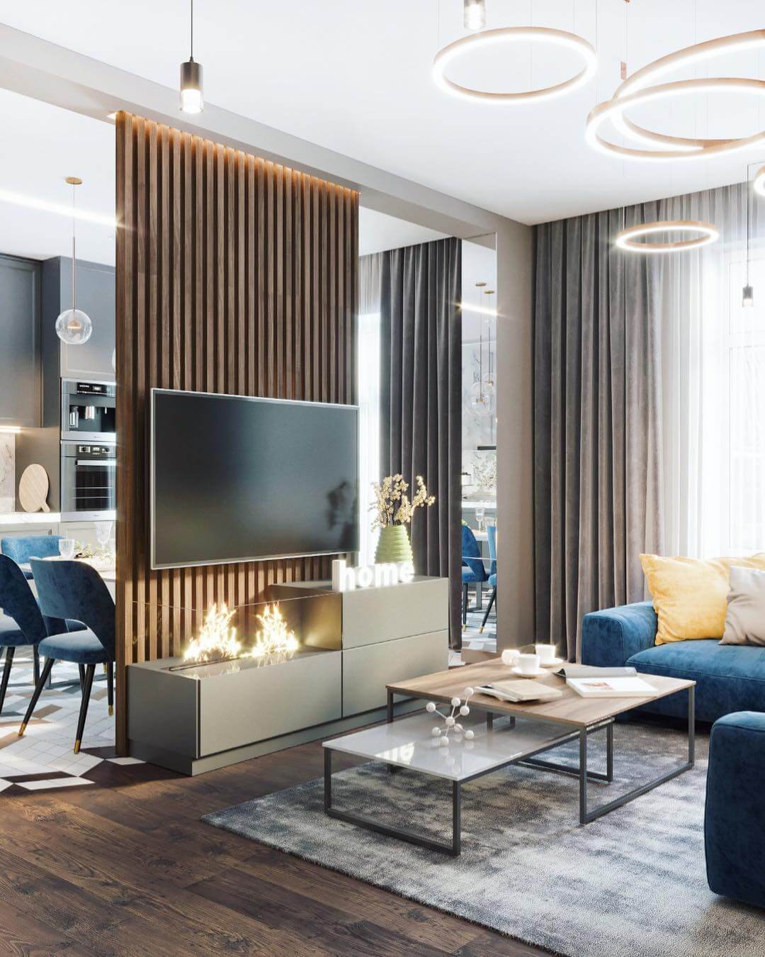 камины в гостиной-студии камины в гостиной-студии