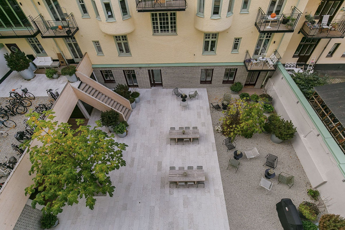 Красивый вид из окна Красивый вид из окна