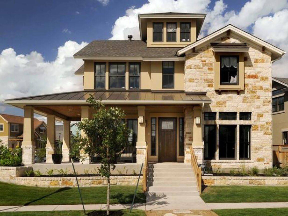 дизайн частного дома снаружи