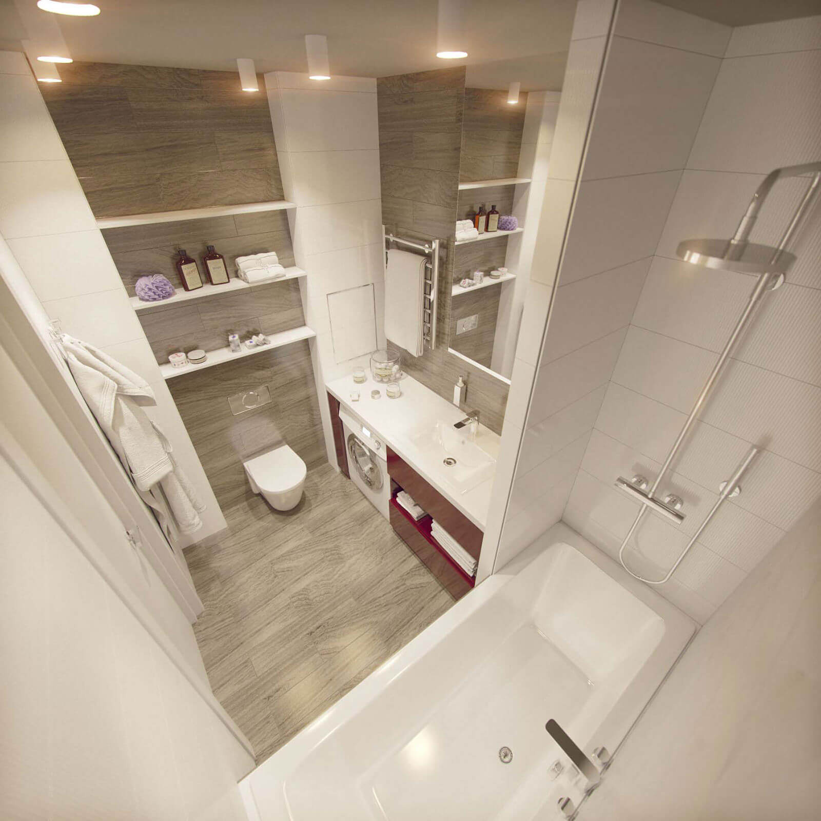 Идеи по оформлению ванной