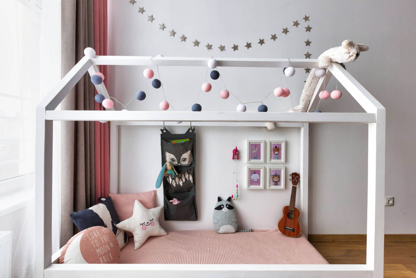 интерьер однокомнатной квартиры для семьи с ребенком