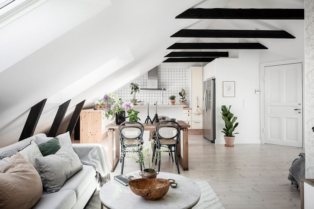 интерьер квартир на мансардном этаже интерьер квартир на мансардном этаже